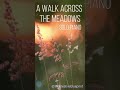 A Walk Across The Meadows • Relaxing Solo Piano 🌾