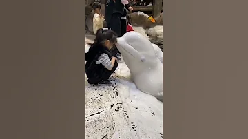 Белый дельфин / White Dolphin #shorts