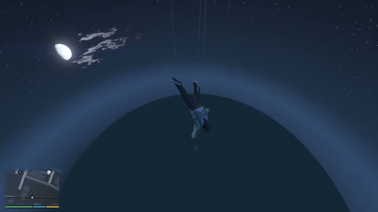 GTA V Highest skydive