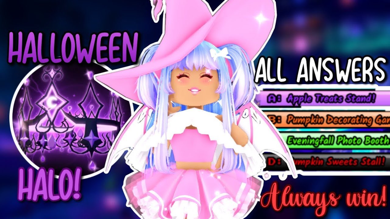 HOW TO WIN THE NEW HALLOWEEN HALO 2023 ANSWERS!!!/TUTORIAL!💋💋 Credit
