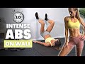10 min wall workout for abs  pilates six pack workout at home