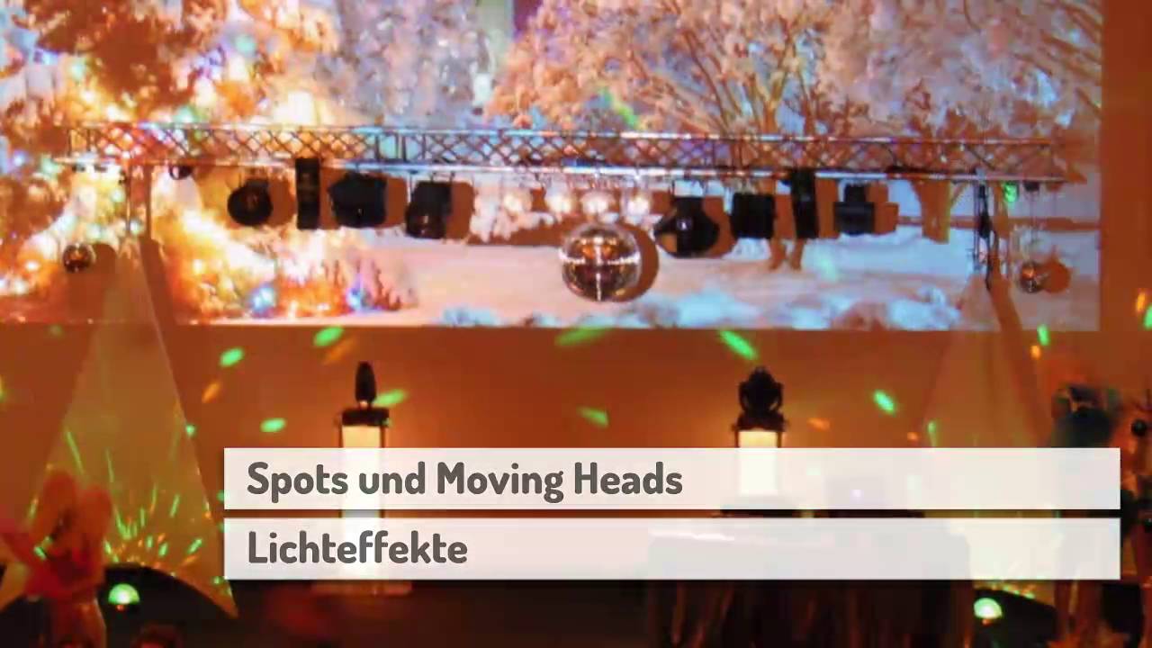 Licht & Ton Verleih Lüneburg Lautsprecher DJ-Equipment Scheinwerfer Veranstaltungstechnik