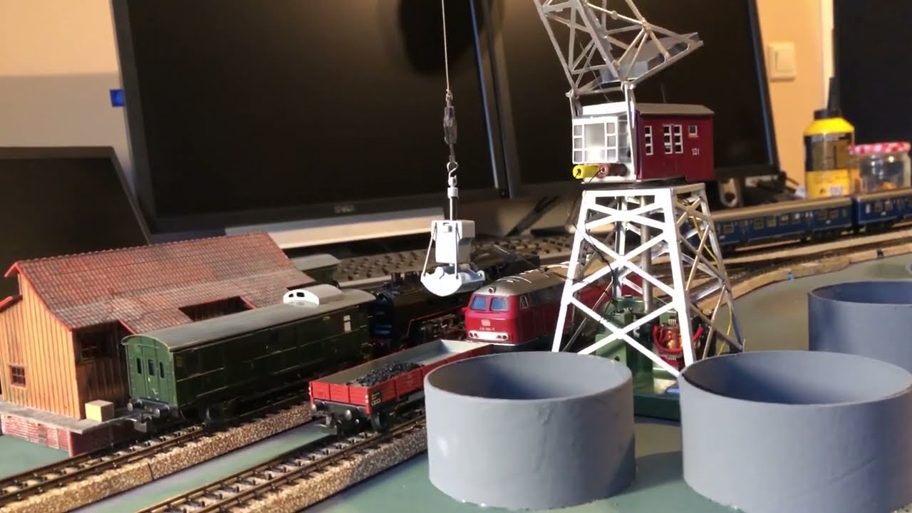 Märklin Vintage #6 - Kraan 7051 met grijper E326665