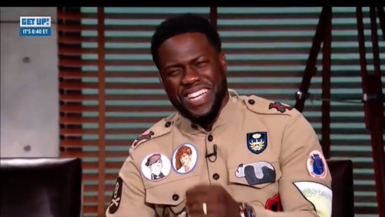 Kevin Harts reaction to Kawhis laugh never gets old