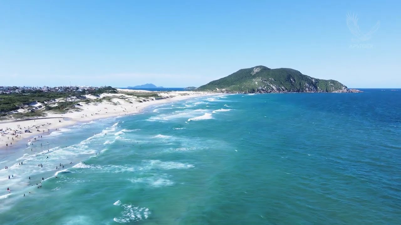 Brazil Beach 4K: Praia do Santinho Florianópolis Drone Footage