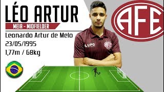 LÉO ARTUR - MEIA - FERROVIÁRIA (SP) 2019 - Reforço do Fluminense (RJ)