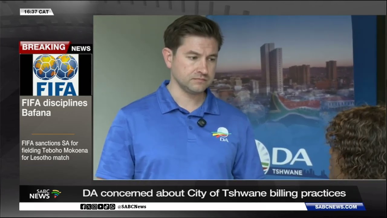 DA concerned about City of Tshwane billing practices