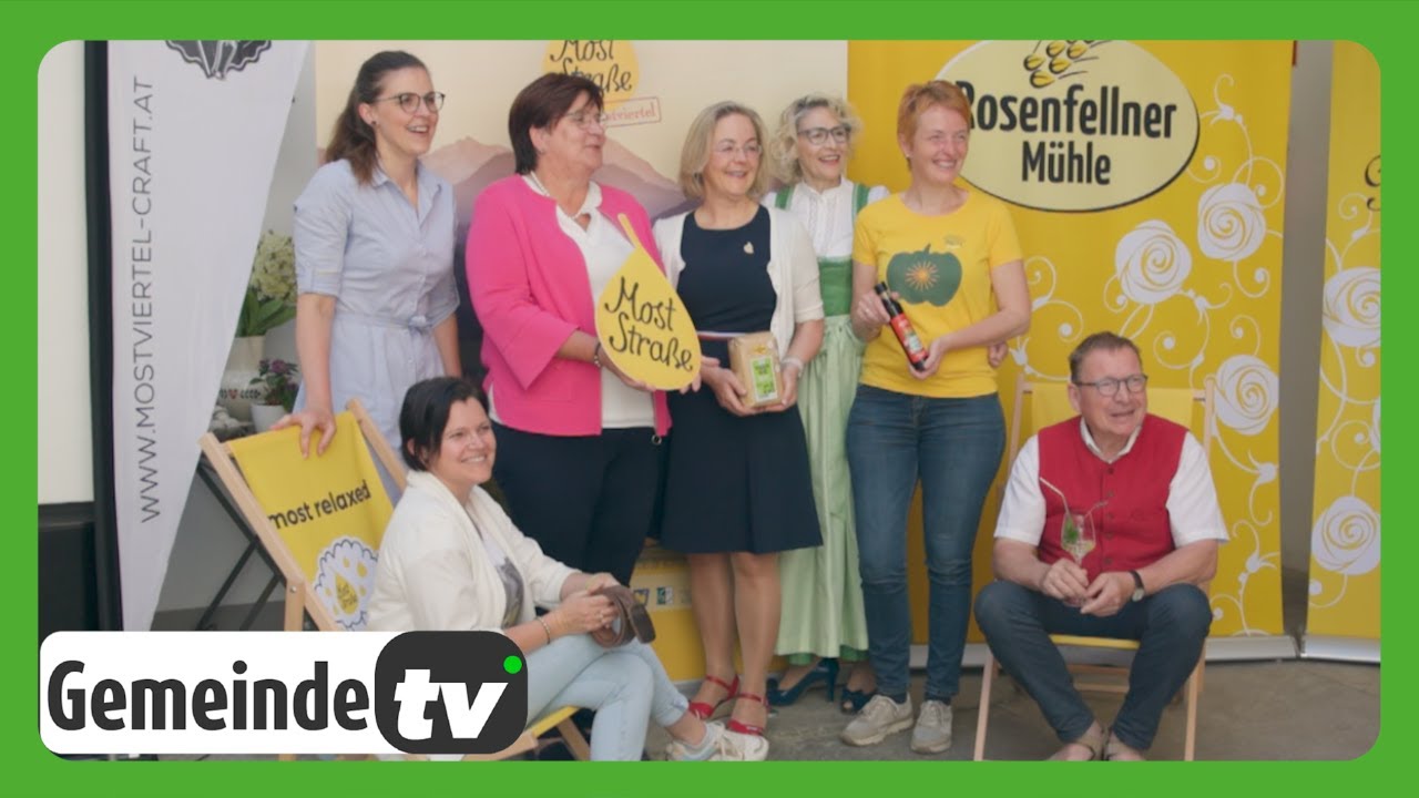 Handgemacht, regional und nachhaltig - Die Mostviertel Craft Pressekonferenz