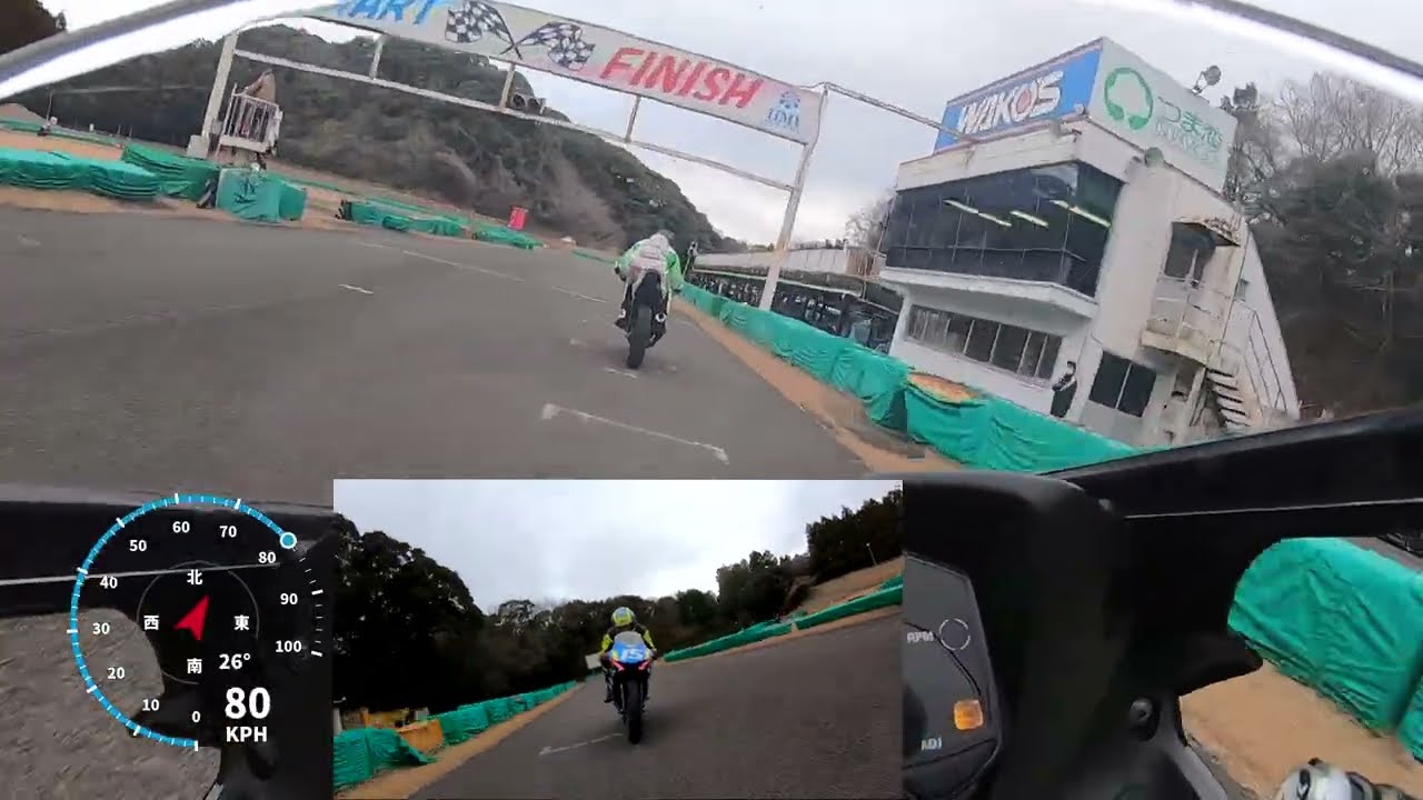 250119   つま恋ワンメイクGSX-R125 決勝1