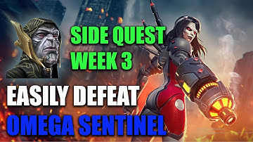 MCOC - Mojo’s Choice Side Quest - Week 3: Full Run + 2 Solos - Corvus 5* Vs Omega Sentinel