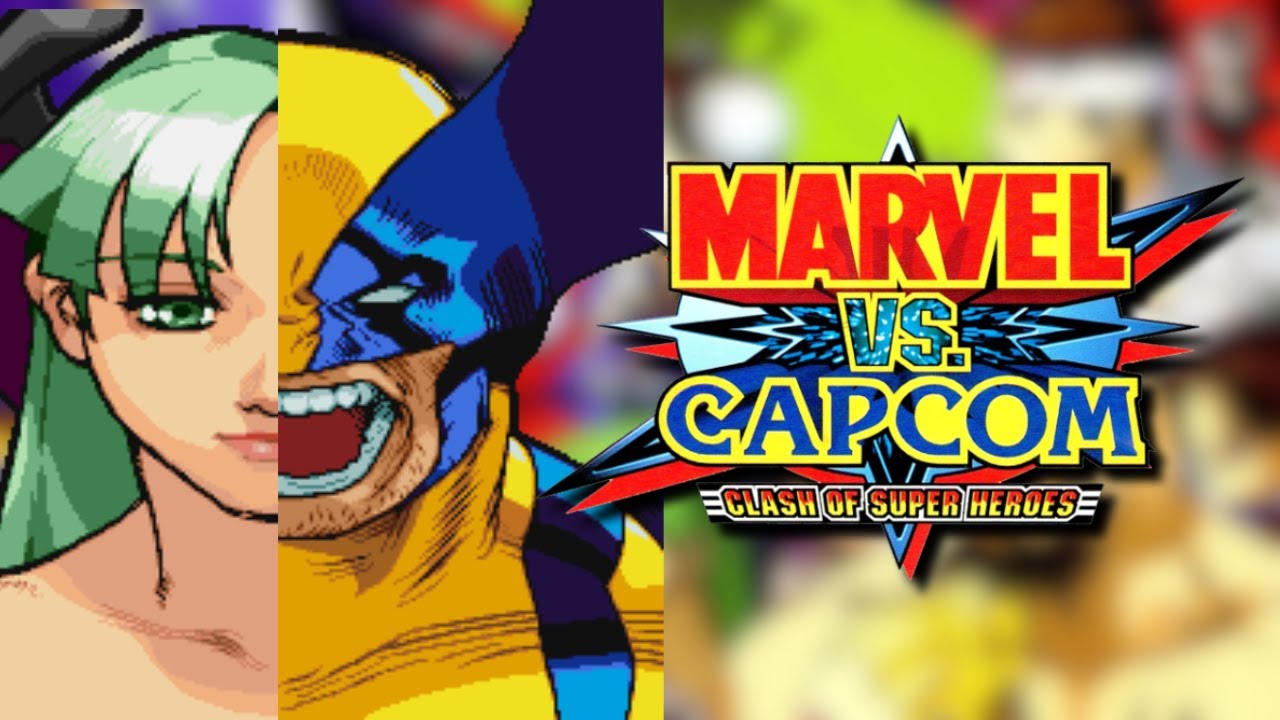 Marvel vs Capcom: Clash of Super Heroes | 1998 | Morrigan & Wolverine ...