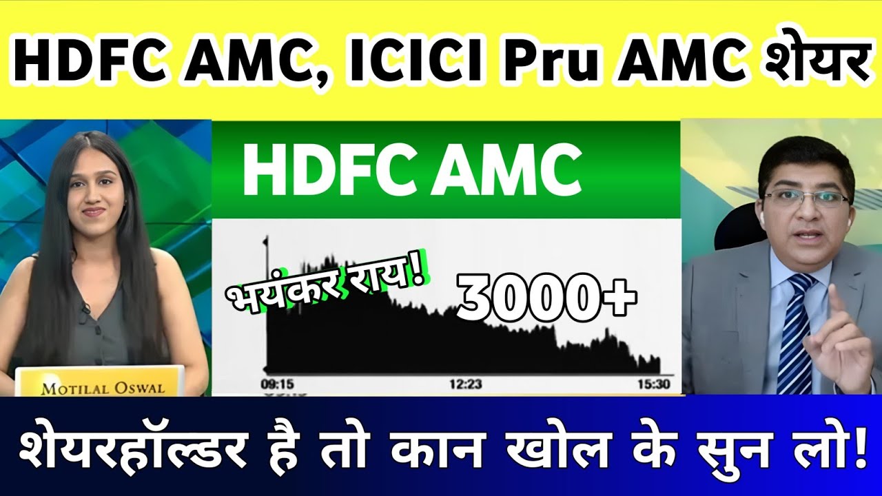 Hdfc amc share latest news | hdfc amc share News | icici prudential amc share News, analysis