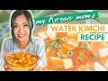 My Korean Mom&#39;s VEGAN WATER KIMCHI Recipe (Mul Kimchi / Nabak Kimchi)