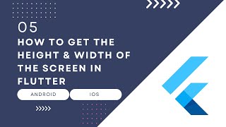 Full How to Get the Height and Width of the Screen in Flutter | Flutter | Dart | Android Development Update