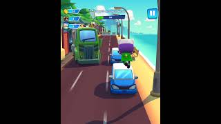 Talking Tom Hero Dash Lighting Angela Jump 20 Obstacles Funny Race Android Gameplay #Shorts