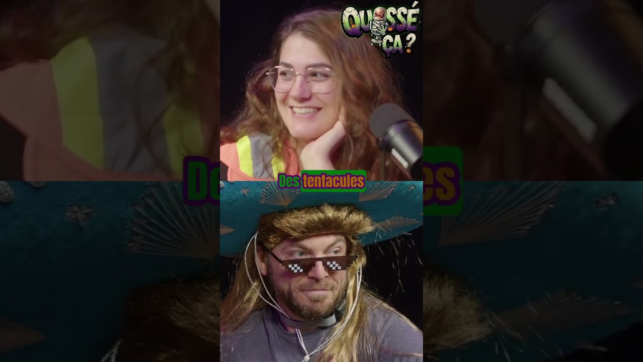 Les bras d'un poulpe gai, ça s'appelle comment? - Quossé Ça?
