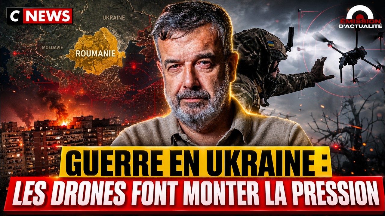 GUERRE EN UKRAINE : LES DRONES FONT MONTER LA PRESSION