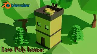 Build Your First 3D House in Blender (Low Poly)