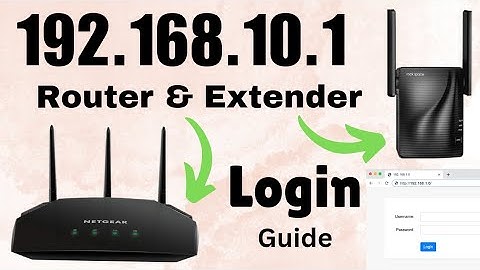 192.168.10.1 Router & WiFi Extender Login Guide | Devicessetup