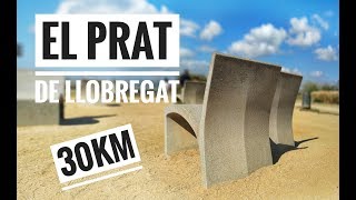 Enjoy my 30 km walk by: - city el prat de llobregat parque mirador
delta del -river miradores pla...