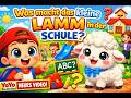 Was macht das kleine Lamm in der Schule? 🐑🎒 | YoYo Kinderlied Deutsch