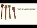 J k handicrafts wooden spoons