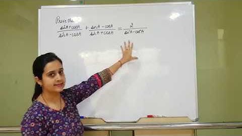 Trigonometric identities class 10th part 2 Basic Introduction Questions with easy solutions