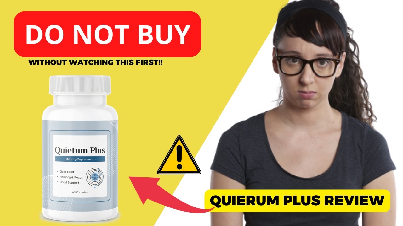 QUIETUM PLUS (NOBODY TELLS YOU THIS! ) -Quietum plus Reviews -Quietum Plus Reviews Consumer Reports
