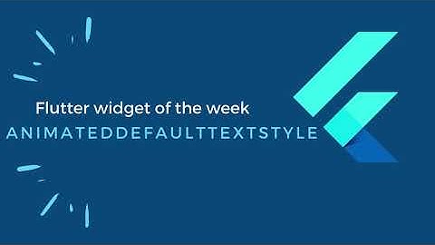 AnimatedDefaultTextStyle flutter -  Best way to animate text in flutter.