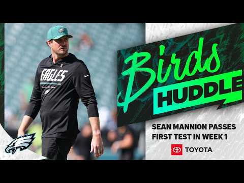 Sean Mannion passes first test for Eagles in Week 1 | Birds Huddle