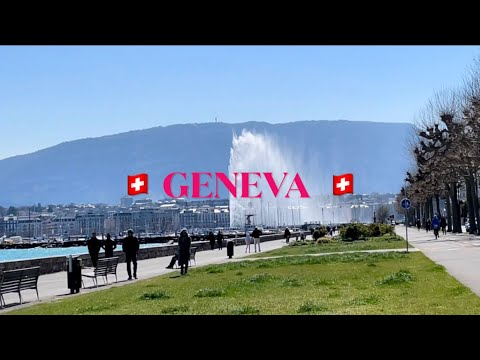 🇨🇭 Switzerland Geneva  เที่ยวชมเมืองและทะเลสาบเจนีวาคะ # 70