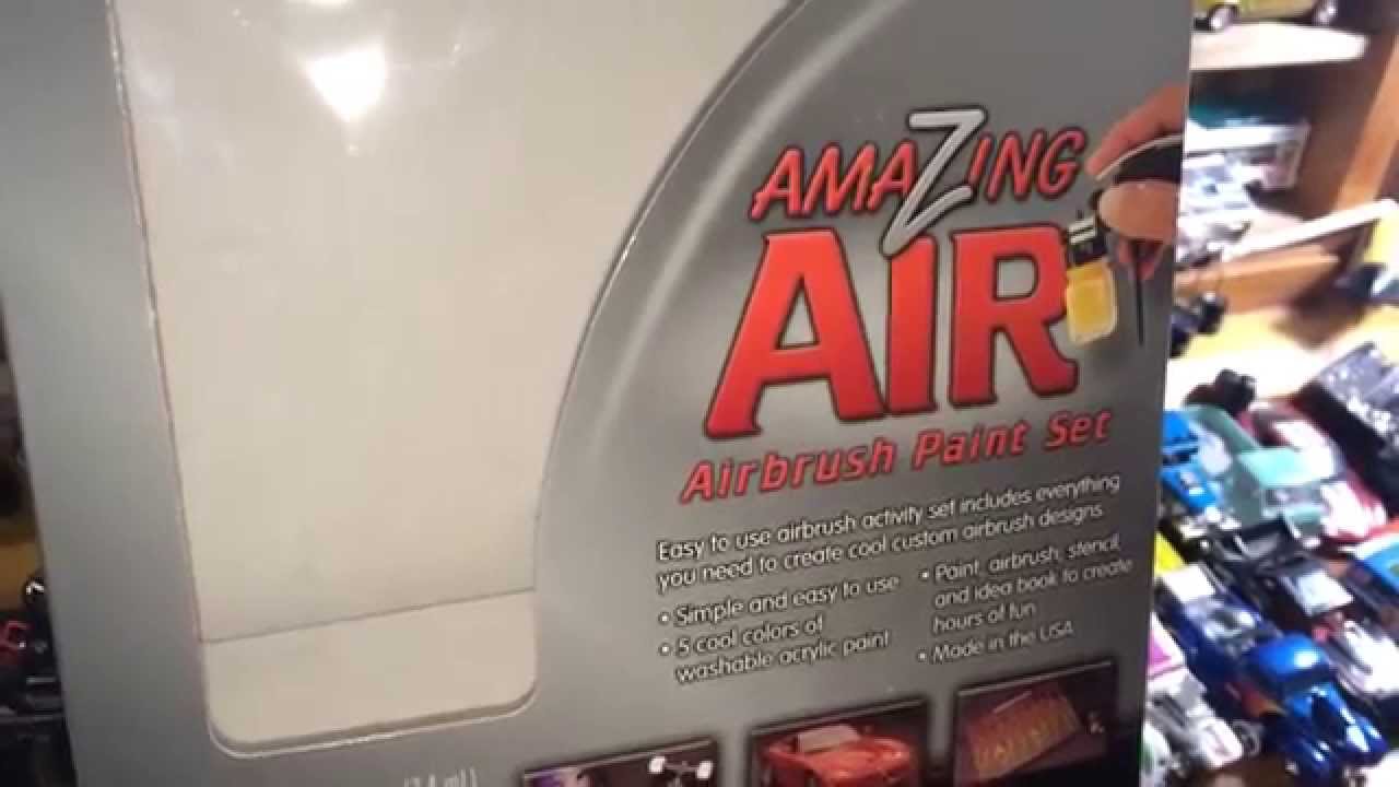 Testors Amazing Air Brush Review Feat. The Paint Booth YouTube