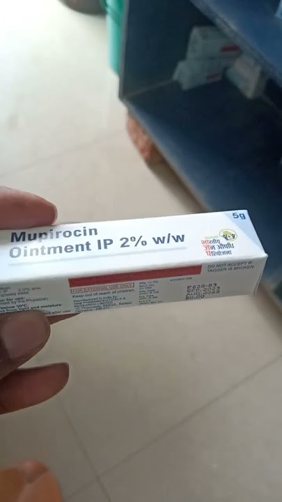 Mupirocin ointment ip2% w/w cream available janaushadhi