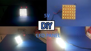 LED PANEL YAPIMI +5V |DIY