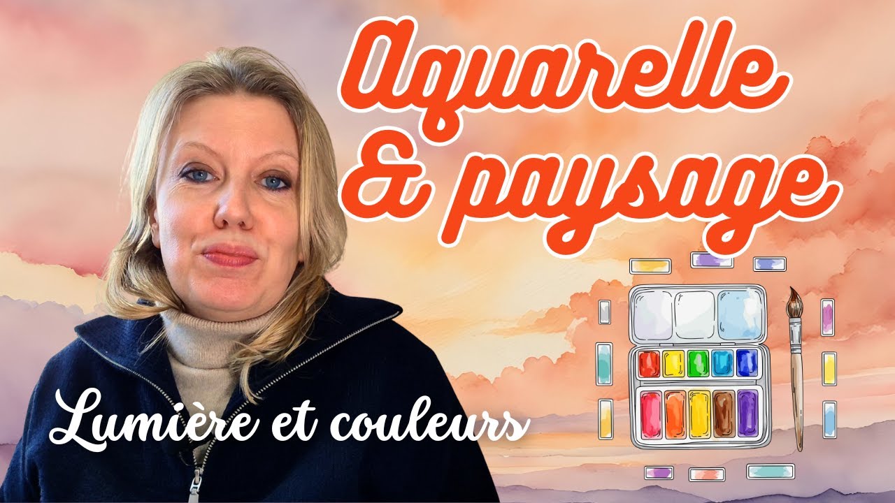 Aquarelle et paysage: conseils couleurs et lumière pour tes carnets de voyage📒🎨 🌞