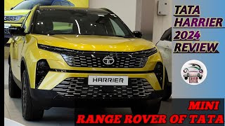 Tata Harrier 2024 Detailed Review| Bass Itne Me Itna Kuch Vah|Mini Range Rover @Cars27|#tataharrier