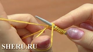 Спицы для начинающих Урок 1 Метод 6 из 18 Эластичный набор петель Спицы для начинающих Урок 1 Метод 6 из 18 Эластичный набор петель