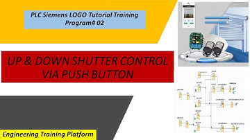 PLC Siemens LOGO Tutorial Training ( Up & Down Shutter control)
