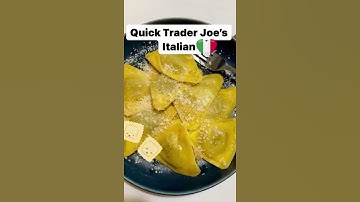 Trader Joe’s Ravioli Easy Meal!