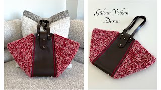 Deri̇ Ki̇t İle Örgü Çanta Yapimi