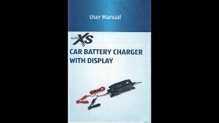 Auto XS Car Battery Charger With Display