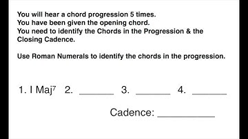 Unit 3 Music Performance - Chord Progression Practice #3