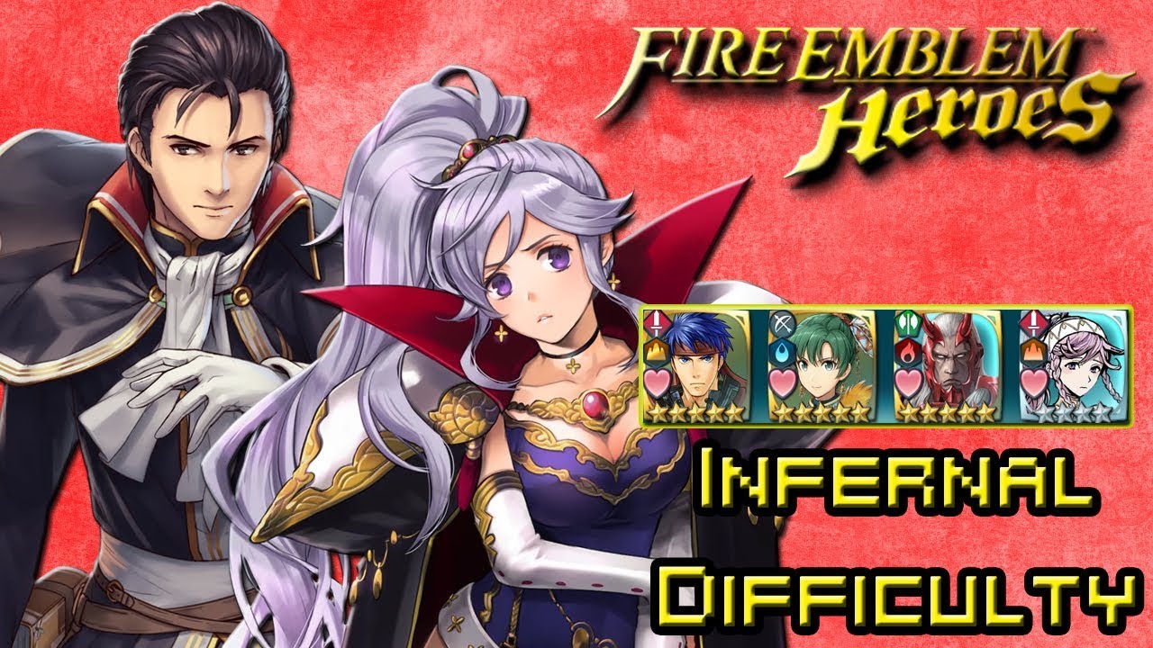 Fire Emblem Heroes (Bound Hero Battle | Reinhardt & Ishtar | Infernal Difficulty)