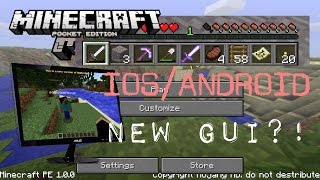 New PC GUI on MCPE?!?!|PC on MCPE screenshot 5