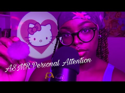 ASMR • Personal Attention while you sleep 🫶🏾 (Mic Brushing & Mouth Sounds)