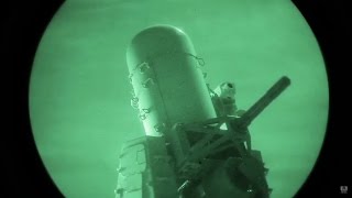 Land Based Phalanx C-RAM Test Fire In Iraq