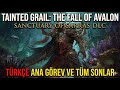 Tainted Grail: The Fall of Avalon - Sanctuary of Sarras DLC Türkçe Ana Görev ve Tüm Sonlar 2K 60 Fps