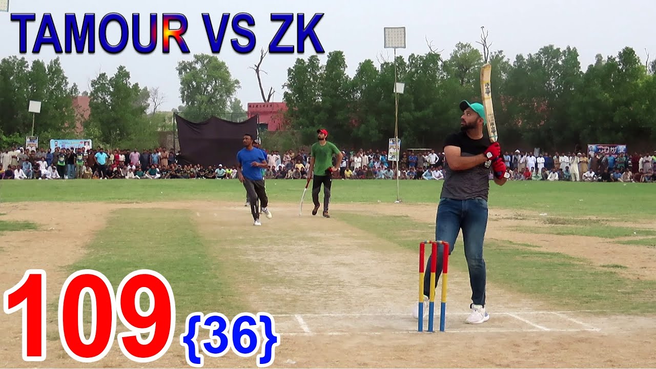 TAMOUR MIRZA VS ZAHEER KALIYA || 109 RUNS NEED 36 BALLS || BEST SHOTS ...