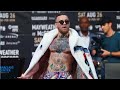 Conor mcgregor grand entry on mcgregor vs mayweather New york press confrence