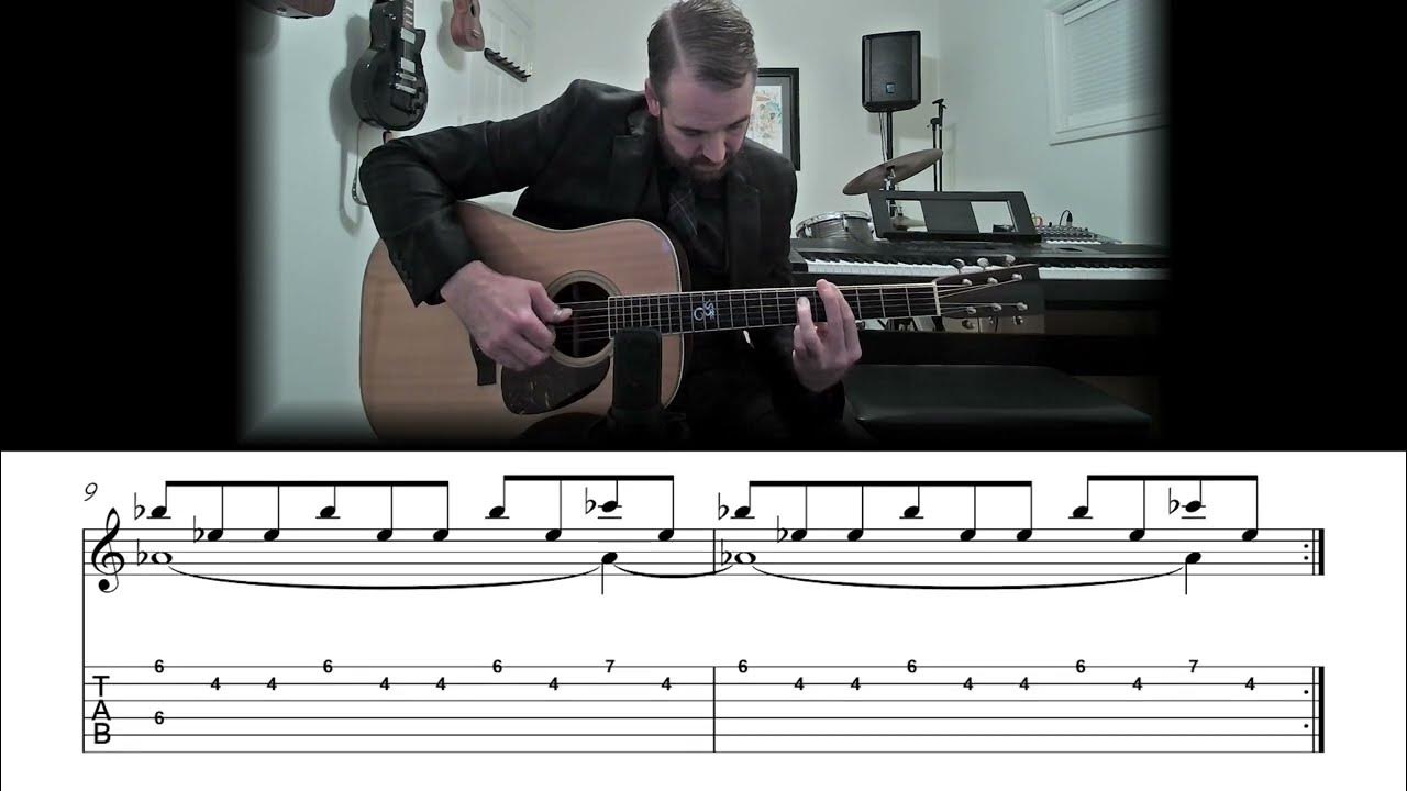 Halloween Theme Fingerstyle Guitar Lesson (Sheet Music + TAB) YouTube